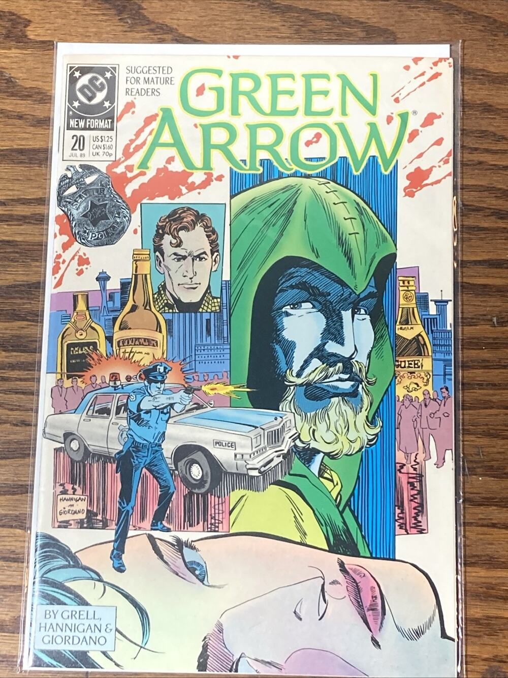 Green Arrow #20 - 1988 series - DC comic books
